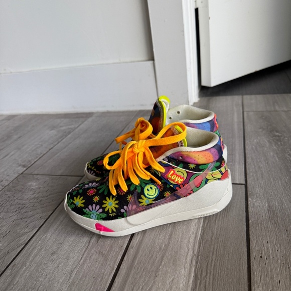 Nike Limited Edition KD 13 Flower Power Easy Money Sniper Sneakers - Picture 1 of 7
